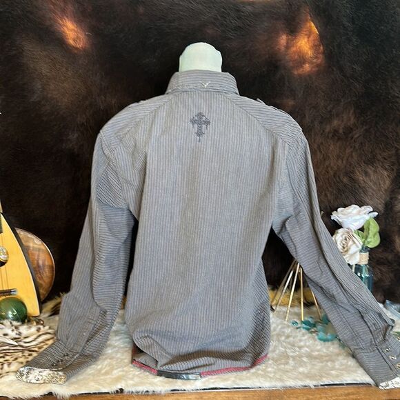 Fender button down shirt L (6035) - Picture 6 of 8